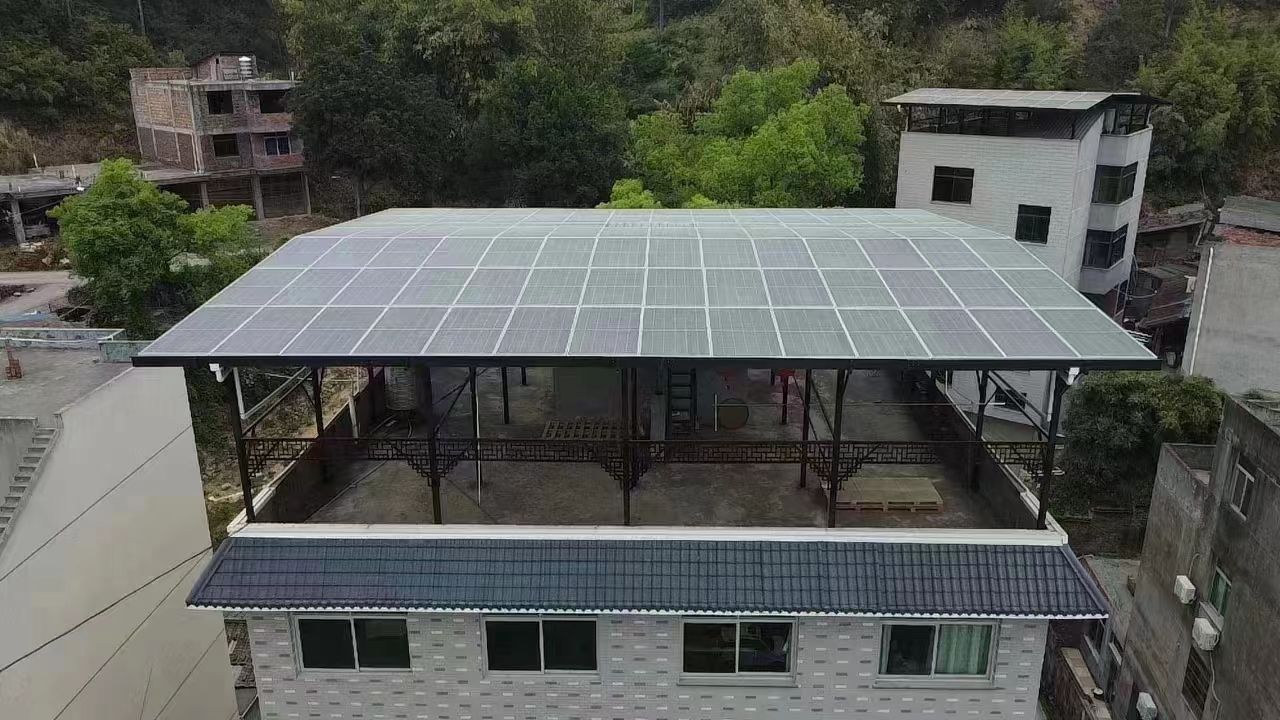 北京15kw+10kwh自建别墅家庭光伏储能系统